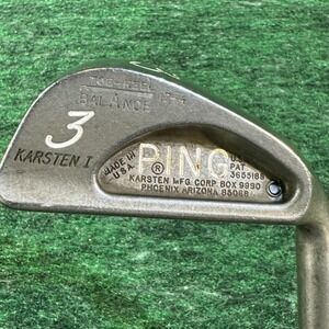Vintage Ping Karsten I 3 Iron Phoenix AZ USA Steel Shaft RH Golf Club